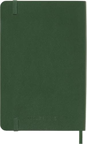 Moleskine Classic 12 Month 2026 Weekly Planner, Soft Cover, Pocket (3.5" x 5.5"), Myrtle Green, 144 pages thumbnail 2