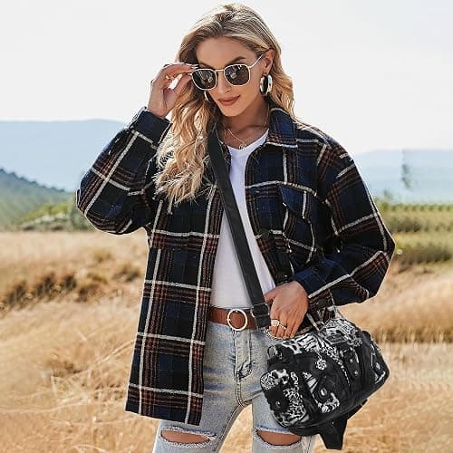 Angel Kiss Purses for Women Small Hobo Shoulder Bags Vagen Leather Multi-Pocket Tote Bag with Zipper thumbnail 7