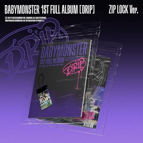 BABYMONSTER 1st FULL ALBUM [DRIP] Photobook Random Version (ZIP LOCK or BINDER) thumbnail 2