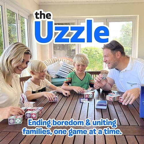 Uzzle 3.0 Family Board Game – Strategy Game for Kids & Adults – Fast-Paced Block Puzzle Games for 1–4 Players – Perfect for Family Nights & Parties (Ages 4+) thumbnail 6