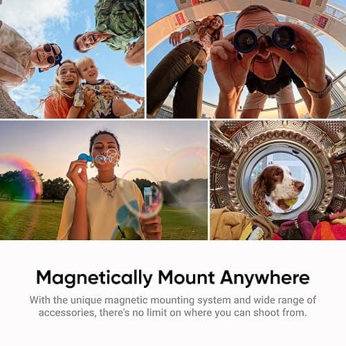 Insta360 GO Ultra Standard Bundle Midnight Black - Tiny Hands-Free 4K Cam, Lightweight & Portable, Low Light Excellence, Mount Anywhere, FlowState Stabilization, 200 Min Battery Life thumbnail 6