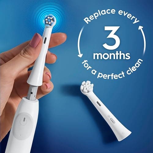 Oral-B iO Ultimate Clean Replacement Brush Heads, 5 Count, 4 Ultimate Clean + 1 Gum & Sensitive White thumbnail 7