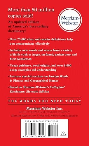 Merriam-Webster’s Everyday Language Reference Set: Includes: The Merriam-Webster Dictionary, The Merriam-Webster Thesaurus, and The Merriam-Webster Vocabulary Builder thumbnail 9