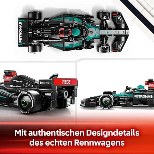 LEGO Speed Champions Mercedes-AMG F1 W15 Rennauto - Spielzeug mit Formel 1 Minifigur - Modell Auto zum Sammeln und Bauen - Geschenk für Jungen & Mädchen ab 10 Jahren oder Erwachsene Fans 77244 thumbnail 7
