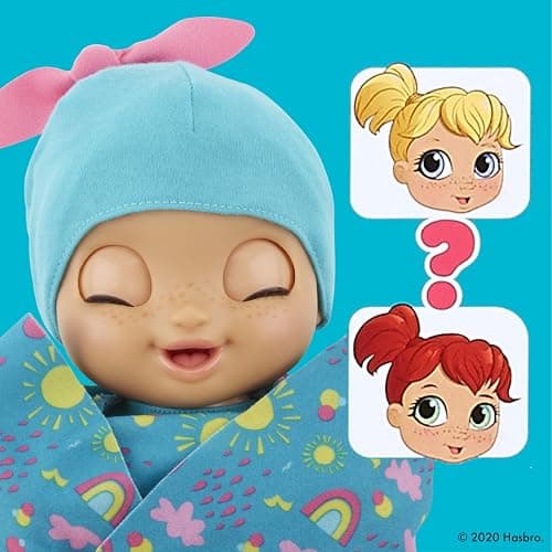 Baby Alive, Baby Grows Up , Happy Hope or Merry Meadow, Talking Growing Baby Doll, with Surprise Accessories( French Version) thumbnail 4