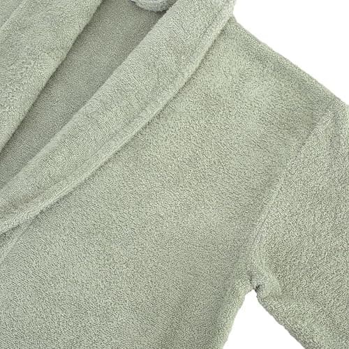 KHALPERA Aristocrat Custom Embroidered 100% Turkish Cotton Bathrobe –Personalized Robe, Soft Terry Cloth Unisex Bathrobe thumbnail 3