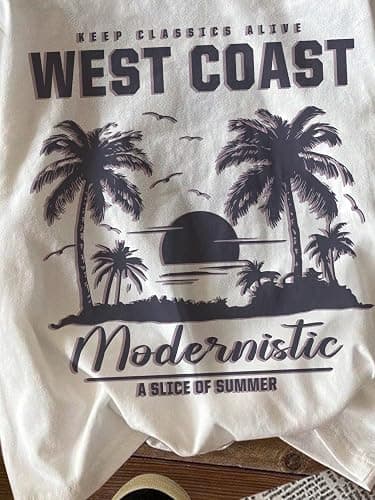 RoseSeek Girl's Graphic Print Tee Shirt Round Neck Short Sleeve T Shirts Summer Cute Trendy Tops thumbnail 3