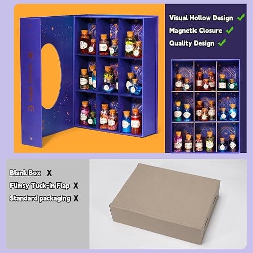 Sntieecr Magic Potion Kit for Kids, Kids Potion Making Kit with Magic Display Box, DIY 20 Mixed Wizard Potion Bottles, Potions Kit for Kid Gifts, Arts and Crafts for Kid Ages 6-8,8-10,10-12 Years thumbnail 4