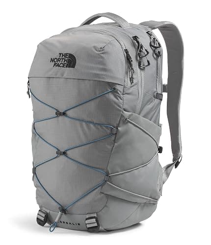 The North Face Borealis Commuter Laptop Backpack - Water Repellent, Laptop Sleeve, Large Main Compartment, Concrete, One Size thumbnail 2