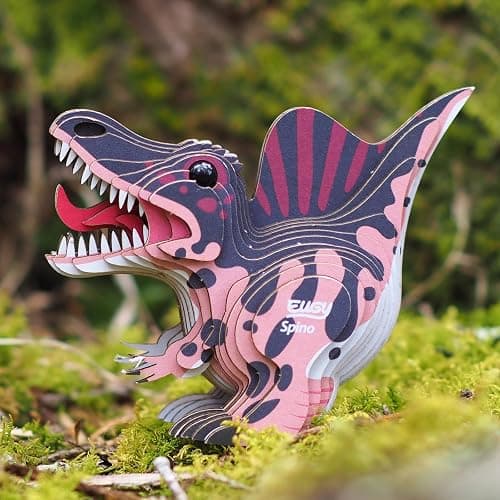 Eugy Spinosaurus Dinosaur 3D Puzzle - 24 Piece Eco-Friendly Educational Toy Puzzle for Boys, Girls & Kids Ages 6+ thumbnail 2