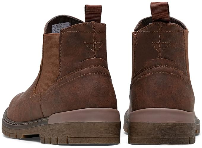 Jousen Chelsea Boots Casual Slip On Ankle Waterproof Mens Boots thumbnail 8