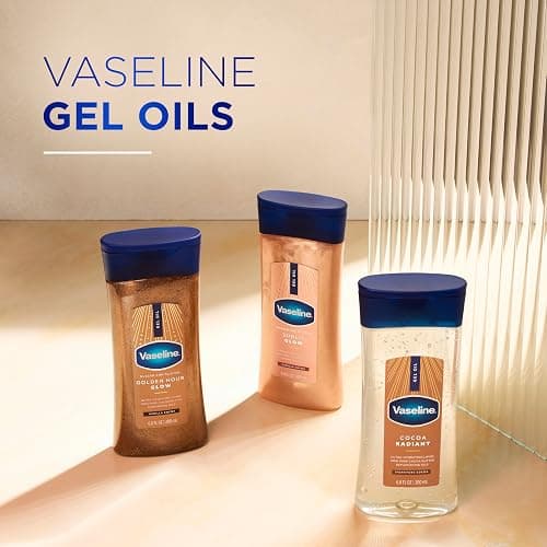 Vaseline Intensive Care Cocoa Radiant for Glowing Skin Body Gel Oil Made with Pure Cocoa Butter + Replenishing Oils 6.8 fl oz thumbnail 9