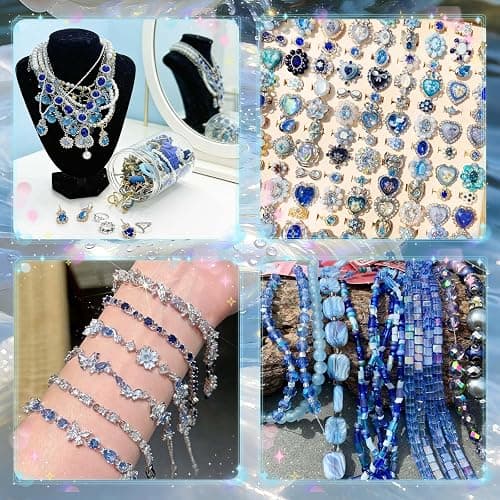 SMUOBT Mystery Jewelry Jar Bundle - 40-45 Piece Surprise Jewelry Box for Women,Gift Set (Necklace, Earrings, Rings,Kracelet,Keychain, Hair Clip) - Unique Birthday Gift for Her, thumbnail 3