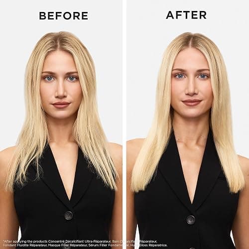 Kerastase Premiere Anti-Breakage Mask - For Breakage & Damaged Hair, Repairs Bonds & Removes Calcium Build-Up, With Glycine and Peptides, 7x Smoother Hair, 6.8 Fl Oz thumbnail 4