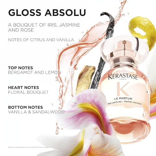 Kérastase Gloss Absolu Le Parfum - Citrus & Floral Scented On-the-Go Hair Perfume, For Softer Hair, with Notes of Bergamot, Lemon, and Vanilla, 1.7 oz thumbnail 4
