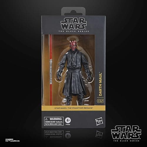 STAR WARS The Black Series Darth Maul, The Phantom Menace Collectible 6 Inch Action Figure thumbnail 2