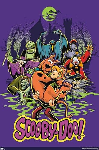 Trends International Scooby-Doo - Villains Group Wall Poster, Premium Unframed Version, 22.375" x 34" - Image 1