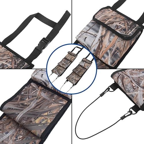 MYDAYS Seat Back Gun Rack, Gun Sling Bag, Camo Front Seat Gun Organizer Holder for Hunting Rifles/Shotguns thumbnail 4