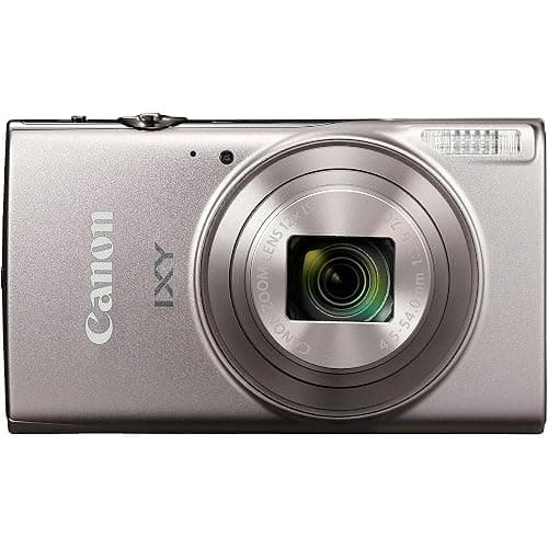 Canon PowerShot IXY 650 (ELPH 360) HS Compact Digital Camera 12x Optical Zoom IXY650 (Silver) Bundle + 64GB Memory Card + Camara Bag + Card Reader + Vlogging Tripod + Cleaning Kit and More (Renewed) thumbnail 2