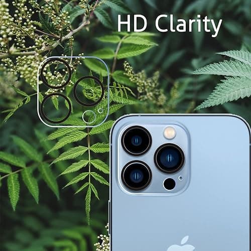 Ailun 2Pack Screen Protector for iPhone 13 Pro [6.1 inch] Display 2021 + 2 Pack Camera Lens Protector, Tempered Glass Film,[9H Hardness] - HD [Not for iPhone 13 Pro Max][4 Pack] - iPhone 13 Pro-6.1 Inch thumbnail 3