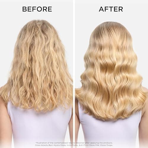 Kérastase Gloss Absolu Leave-in Spray, Anti-frizz, Glossy & Illuminating Spray, Heat Protection Spray, For All Hair Types, Vegan Formula with Wild rose in Oil, Hyaluronic Acid & Glycine thumbnail 3