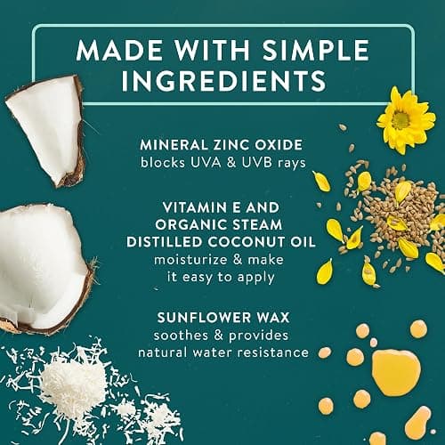 Badger SPF 50 Daily Mineral Sunscreen with Zinc Oxide, 85% Organic, Lightweight & Easy to Apply, No White Cast, Moisturizing, Reef Safe, Vegan, Unscented, 4 fl oz thumbnail 3