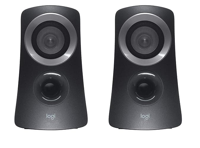 Logitech Z313 2.1 Multimedia Speaker System with Subwoofer, Full Range Audio, 50 Watts Peak Power, Strong Bass, 3.5mm Inputs, PC/PS4/Xbox/TV/Smartphone/Tablet/Music Player - Black thumbnail 6