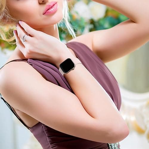 Sycamond Silicone Band Compatible with Apple Watch 41mm 38mm 40mm 49mm 46mm 45mm 42mm 44mm, Replacement Sport Strap Wristband for iWatch Series 11 10 9 8 7 6 5 4 SE Ultra 3 2 1 Women Men thumbnail 3