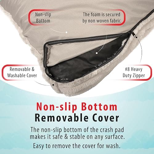 Matini Home Crash Pad - Sensory Pad with Cover Foam Blocks for Kids and Adults, Ideal Gymnastics Equipment to Jump, Play or Relax thumbnail 4