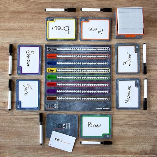 USAOPOLY BLANK SLATE, Where Great Minds Think Alike, Fun Family-Friendly Board Game, Word Association Party Game, Easy to Learn, Fun to Play Family Game Night, 3-8 Players, Ages 8+ thumbnail 2