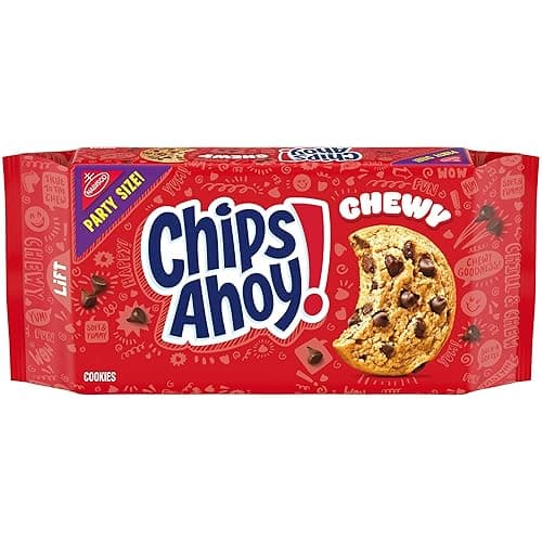CHIPS AHOY! Chewy Chocolate Chip Cookies, Party Size, 26 oz - 1.62 Pound (Pack of 1)