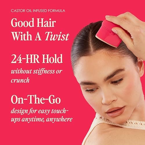 Grande Cosmetics GrandeHAIR Slick Back Taming Stick with Castor Oil - for Smooth, Sleek, Frizz-Free Styles (0.77 oz) thumbnail 3