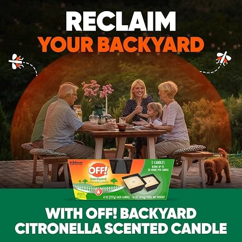 OFF! Backyard Citronella Scented Candle 🕯️ thumbnail 2