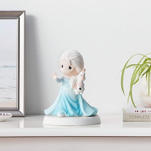 Precious Moments 193053 Disney Showcase Frozen There's Snow One Like You Bisque Porcelain Figurine thumbnail 2