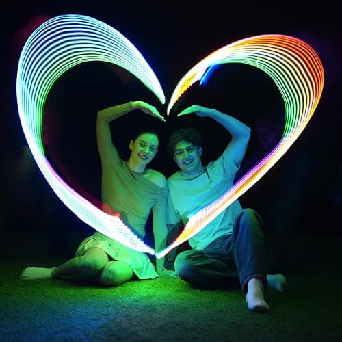 TOSY Flying Ring - 12 Monocolor LEDs, Super Bright, Lost Mode, Auto Light Up, Christmas Stocking Stuffers Gift for Kid/Teen/Boy/Girl, Safe, Waterproof, Pool/Beach/Camping Toy (Green) thumbnail 6