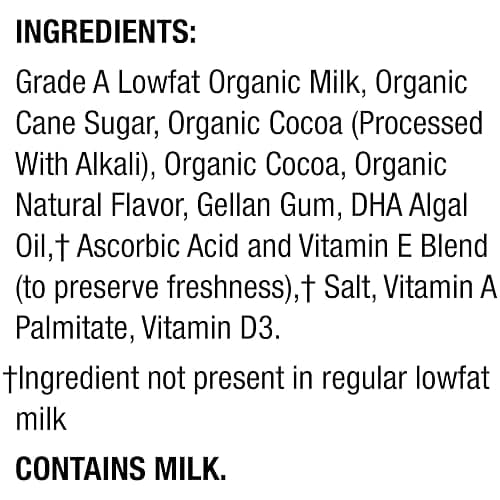 Horizon Organic Shelf Stable 1% Lowfat DHA Omega-3 Chocolate Milk Boxes, 8 fl oz, 12 Count - 8g Protein per Serving, USDA Organic UHT from Pasture-Raised Cows, Ready to Drink for Lunchbox, Travel, or On-the-Go, No Refrigeration Needed thumbnail 7