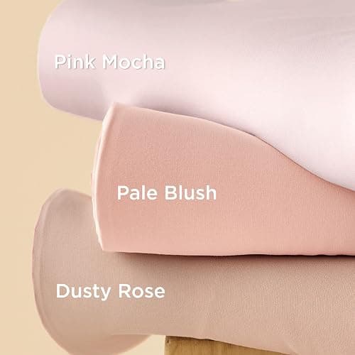 Bedsure Duvet Cover Queen Size - Soft Double Brushed Bedding Set for Kids & Adults, Zipper Closure, 3 Pieces, Includes 1 Duvet Cover (90"x90") & 2 Pillow Shams, NO Comforter, Pale Blush thumbnail 6