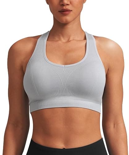 MIRITY Women Racerback Sports Bras - High Impact Workout Gym Activewear Bra thumbnail 2