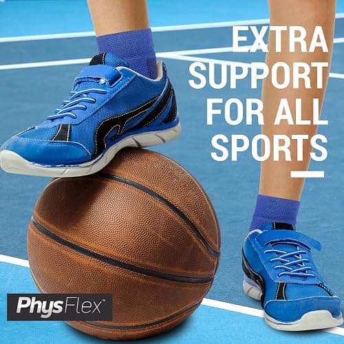 Ankle Brace Support - Ankle Compression Sleeve - Foot Brace for Women & Men - Tendonitis & Arthritis Ankle Brace Sports Running, Plantar Fasciitis Relief & Stabilizing Ankle Wrap thumbnail 4