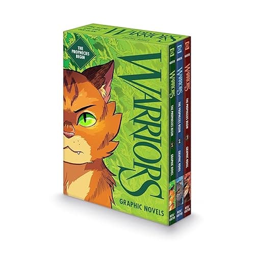 The Warriors Graphic Novel Box Set: The Prophecies Begin: The Complete First Arc, Books #1-#3 - Image 1