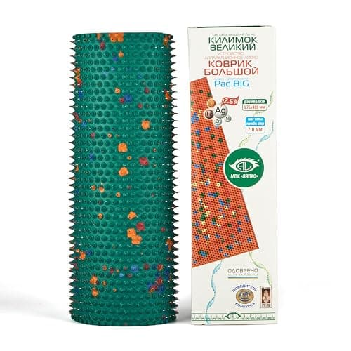 Dr.Lyapko Application Device Pad Big-Acupuncture Applicator Lyapko "RUG"-Spiky Mat-Acupressure for Back, Neck, Shoulders Pain-Get Rid Of Stress And Pain thumbnail 5