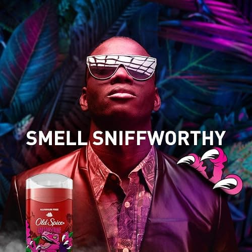 Old Spice Aluminum Free Deodorant for Men, 24/7 Freshness, Long Lasting Protection Legendary Fragrance, Raptorstrike, Dark Berry Scent, 85g thumbnail 10
