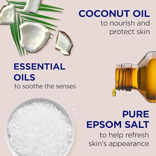 Dr Teal's Foaming Bath with Pure Epsom Salt, Nourish & Protect with Coconut Oil, 34 fl oz (Pack of 4) thumbnail 2
