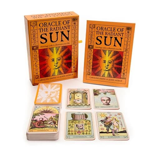 Oracle of the Radiant Sun: Astrology Cards to Illuminate Your Life (Oracle Kit Box Set with 84 Cards and Guide Book) - Image 1