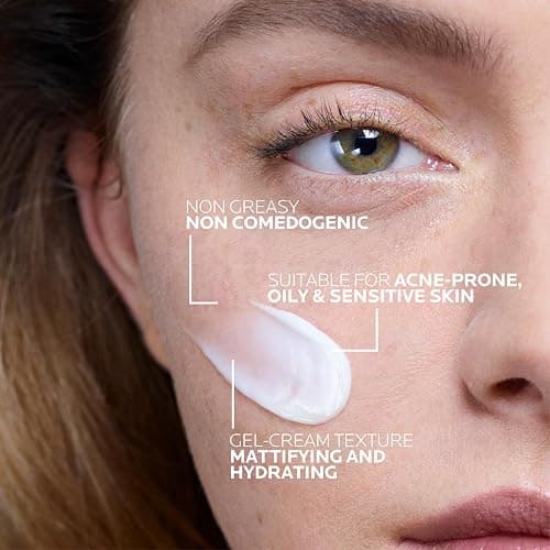 La Roche-Posay Effaclar Salicylic Acid Acne Treatment For Face, Mattifying Acne Gel Cream Spot Treatment for Blackheads, Whiteheads & Pores, Prevents New Pimples, Non-Greasy, Sensitive Skin Safe thumbnail 4