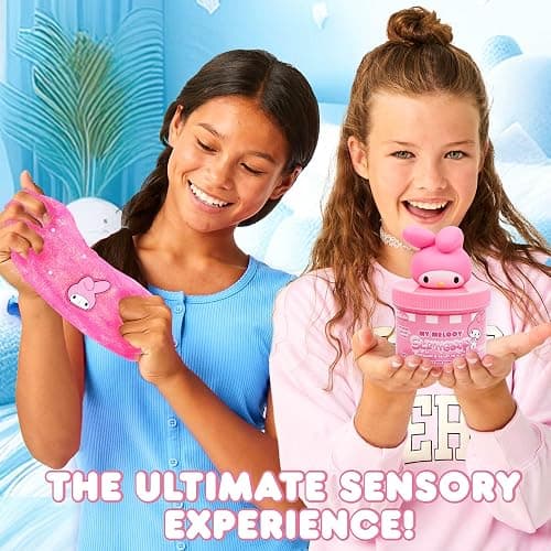 My Melody SLIMYGLOOP Jar, 8 oz Bubblegum Scented Pink Slime, Includes Beads & My Melody Charm, Sanrio Stuff, Hello Kitty Slime, Slime Kit, Hello Kitty Merch, Sanrio Slimes thumbnail 6