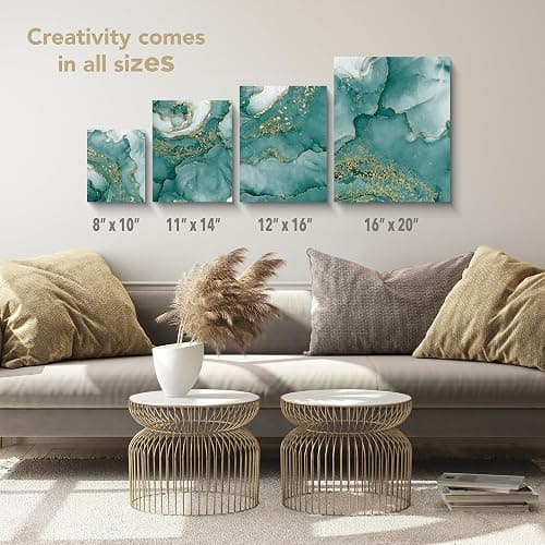 ArtSkills Stretched Canvases for Painting, 16x20 Canvas Painting Supplies for Artists, Blank Canvas Pack, 4-Pack thumbnail 4