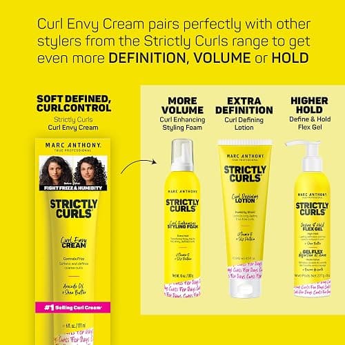 Marc Anthony Curl Cream with Shea Butter & Oils Defines & Softens Curly & Wavy Hair, Set of 2 thumbnail 6