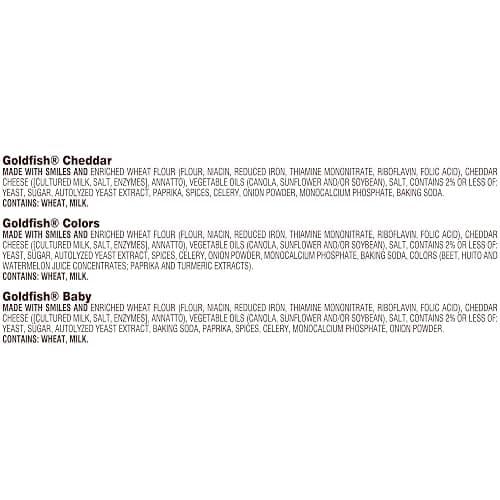 Goldfish Family Faves Crackers, Cheddar, Colors and Baby Crackers Snack Packs, 20-Ct Variety Pack (Pack of 2) thumbnail 3