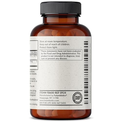 Futurebiotics Vitamin K2 (MK7) with D3 Supplement - Non-GMO Formula - 5000 IU Vitamin D3 & 90 mcg Vitamin K2 MK-7, 60 Vegetarian Capsules thumbnail 7